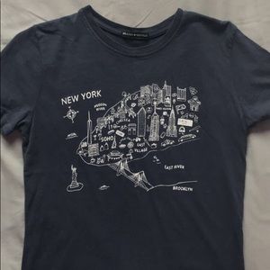 brandy melville new york t shirt